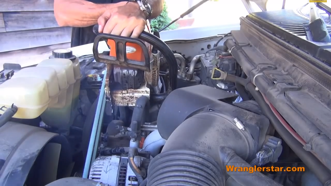 VIDEO: How to charge your truck battery with a chainsaw