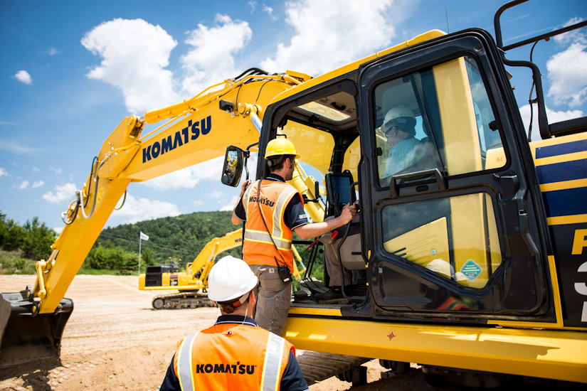 Komatsu Smart Construction Jobsite