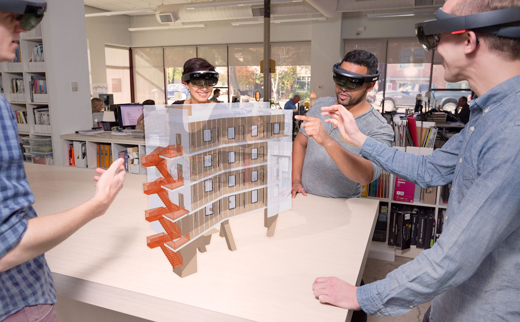 With Trimble's HoloLens SketchUp Viewer, you can walk through a building as you design it (VIDEO)