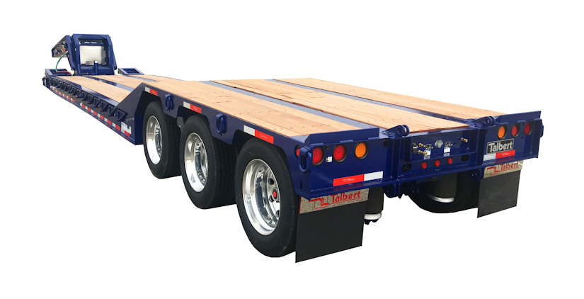 55-ton Roller Paver trailer