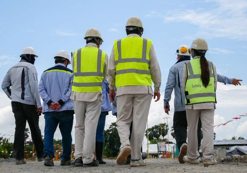 a group of construction safety workers 