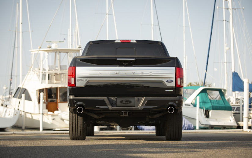 2019 F-150 Limited rear tailgate view