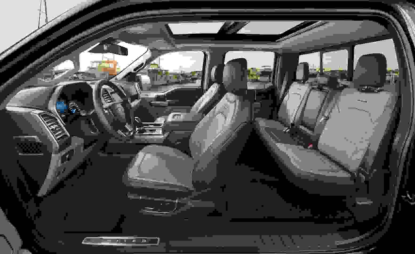 2019 F-150 Limited interior view