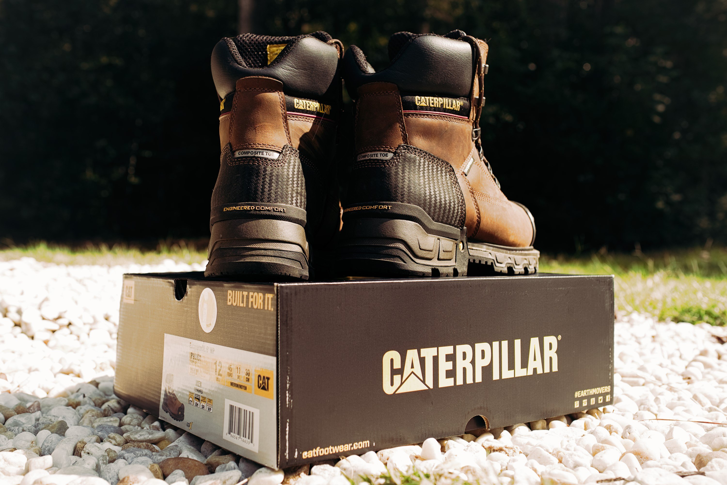 caterpillar boots 8 inch