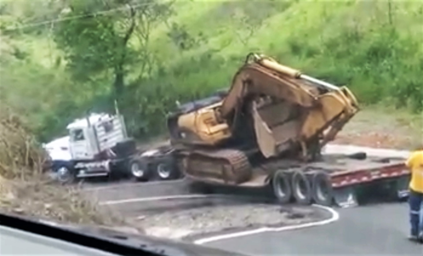 machinery trailer accident