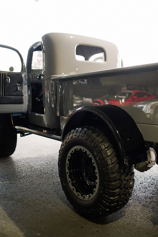 1941 Military Power Wagon side and tire