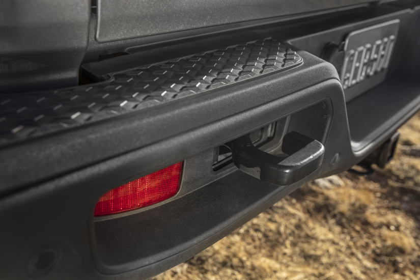 Bumper details on the 2020 Jeep Gladiator Overland