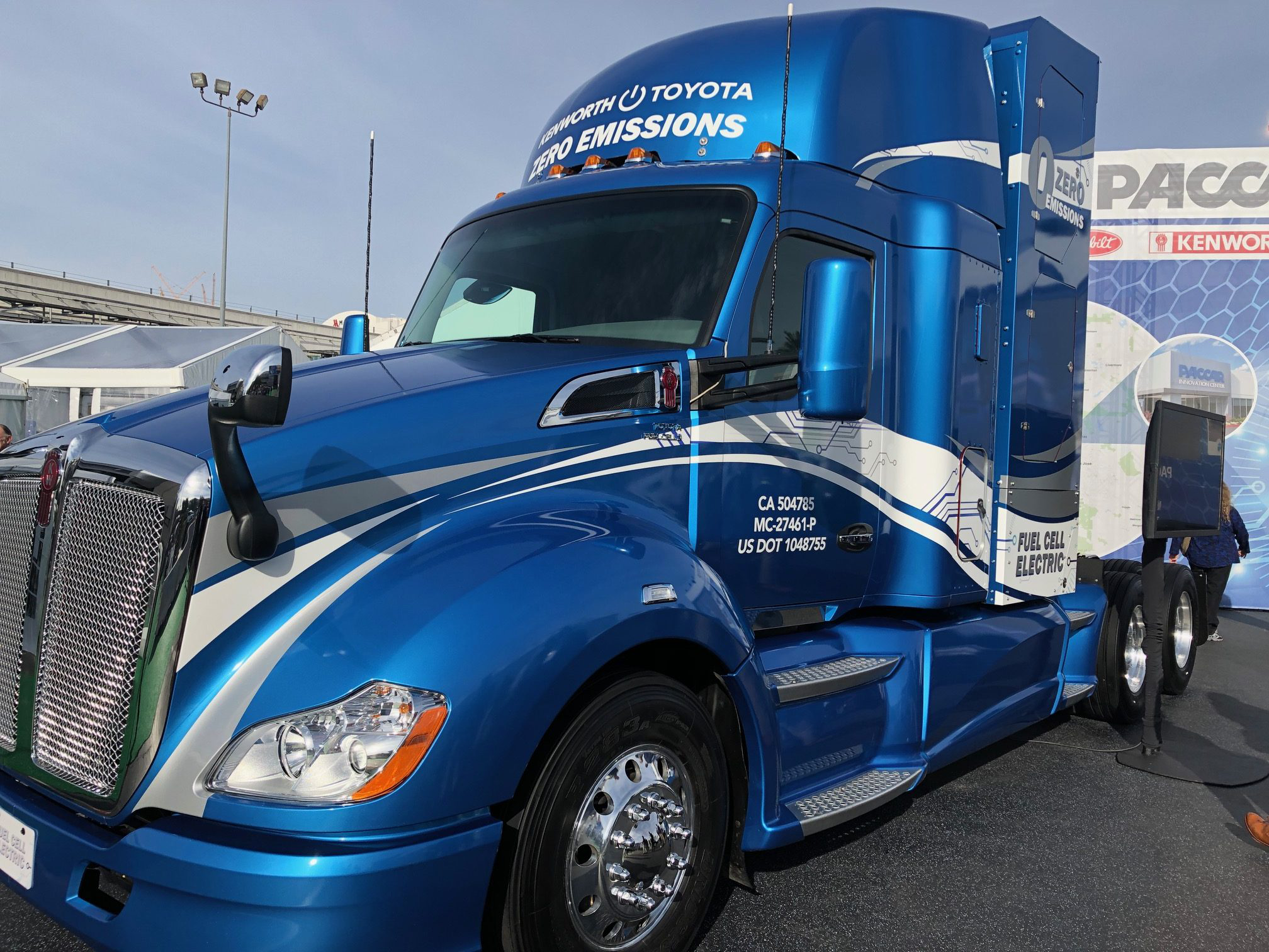 Kenworth and Toyota announce fuel cell tech partnership