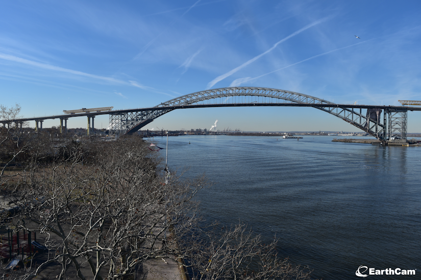 Bayonne Bridge from the NJ Earth Cam