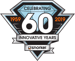 snorkel 60th anniversary logo