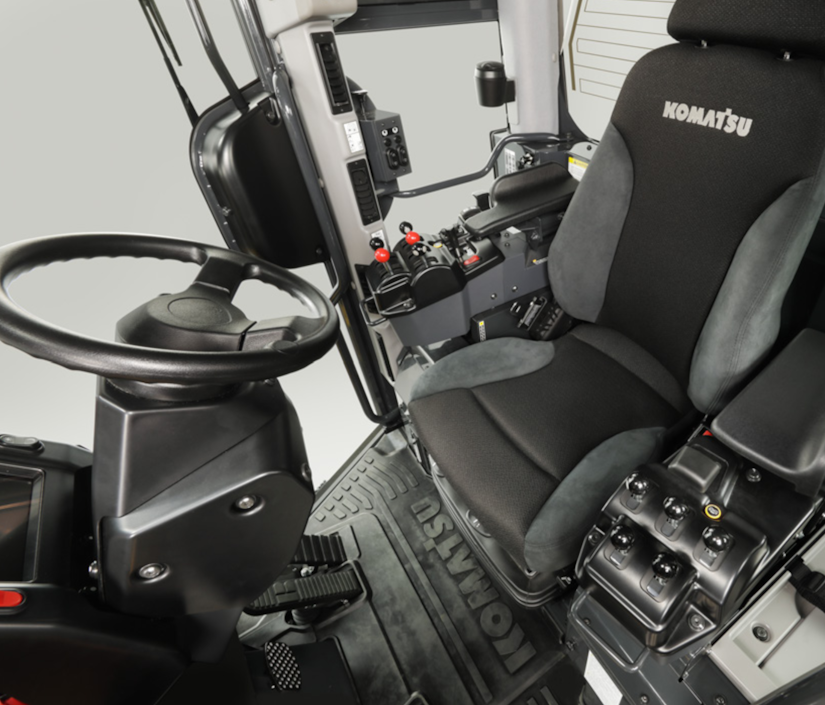 Komatsu Motor Grader Control Seat