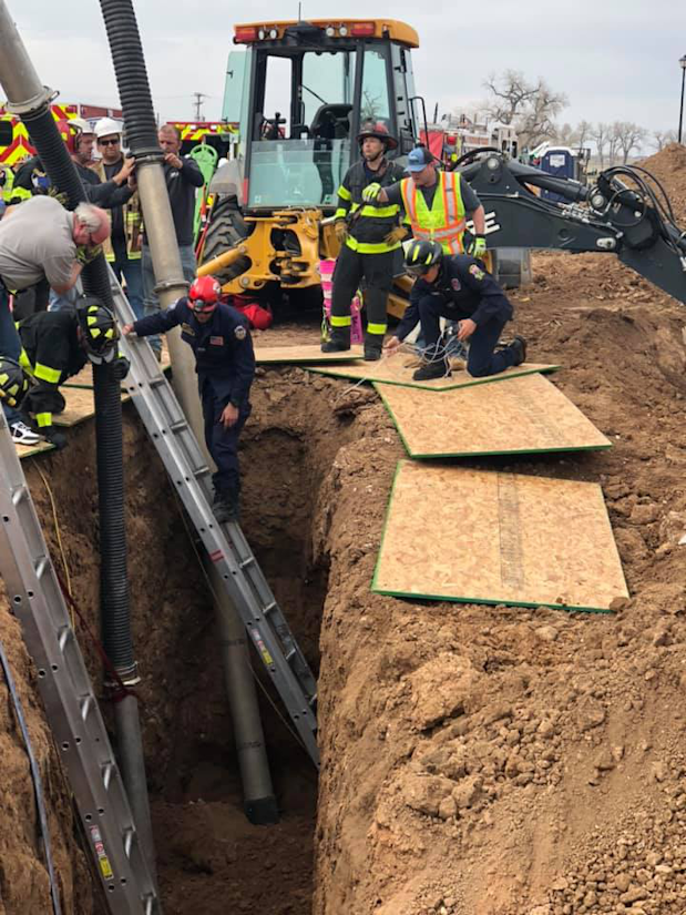trench collapse in Colorado