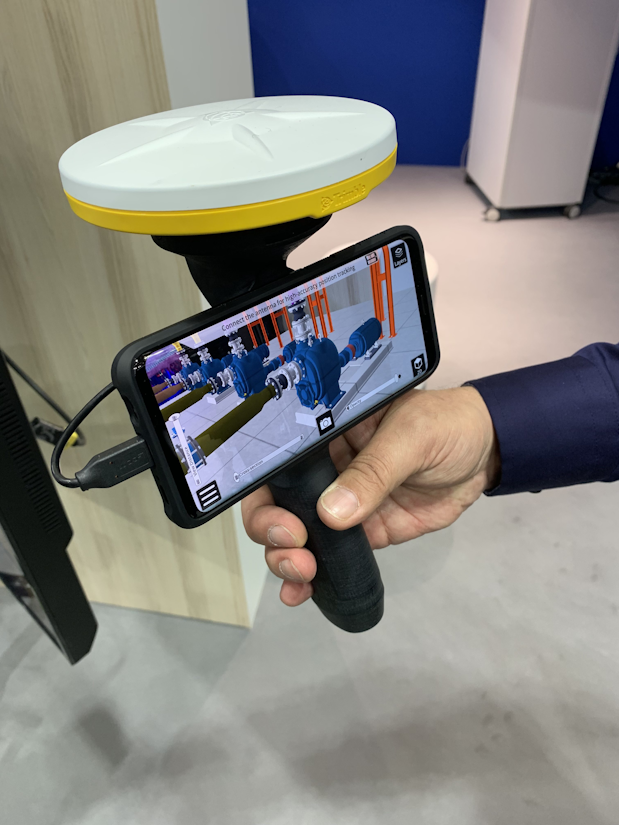 Trimble Sitevision augmented reality viewer