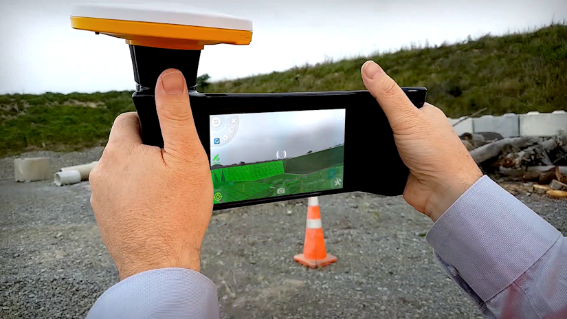 Trimble Sitevision augmented reality viewer