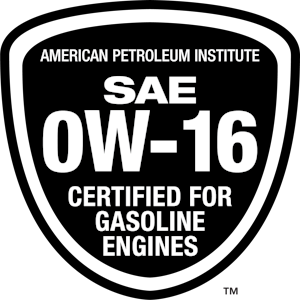 american petroleum institute sae 0w-16 certified for gasoline engines