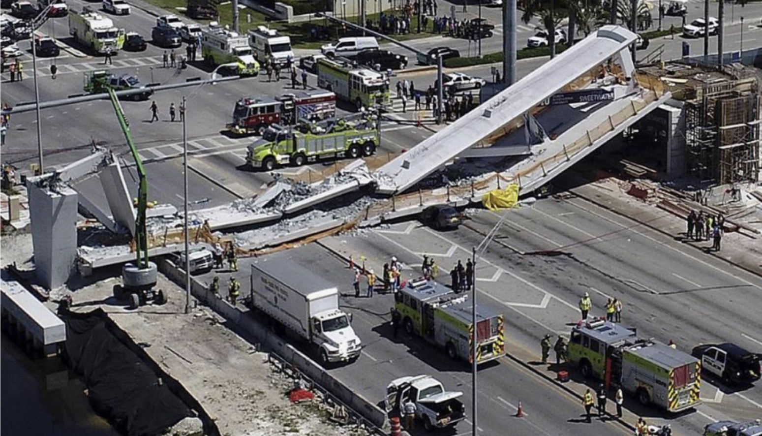 FIU pedestrian bridge collapse