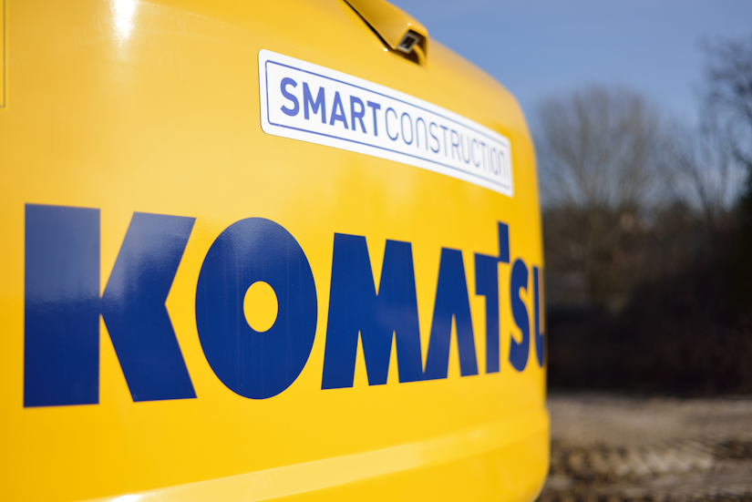 smart construction komatsu machinery