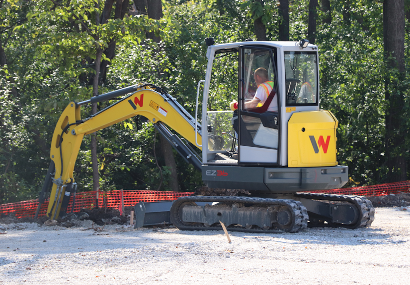 Wacker Neuson new EZ36 compact excavator