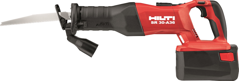 Hilti cordless SR 30-A36 reciprocating saw