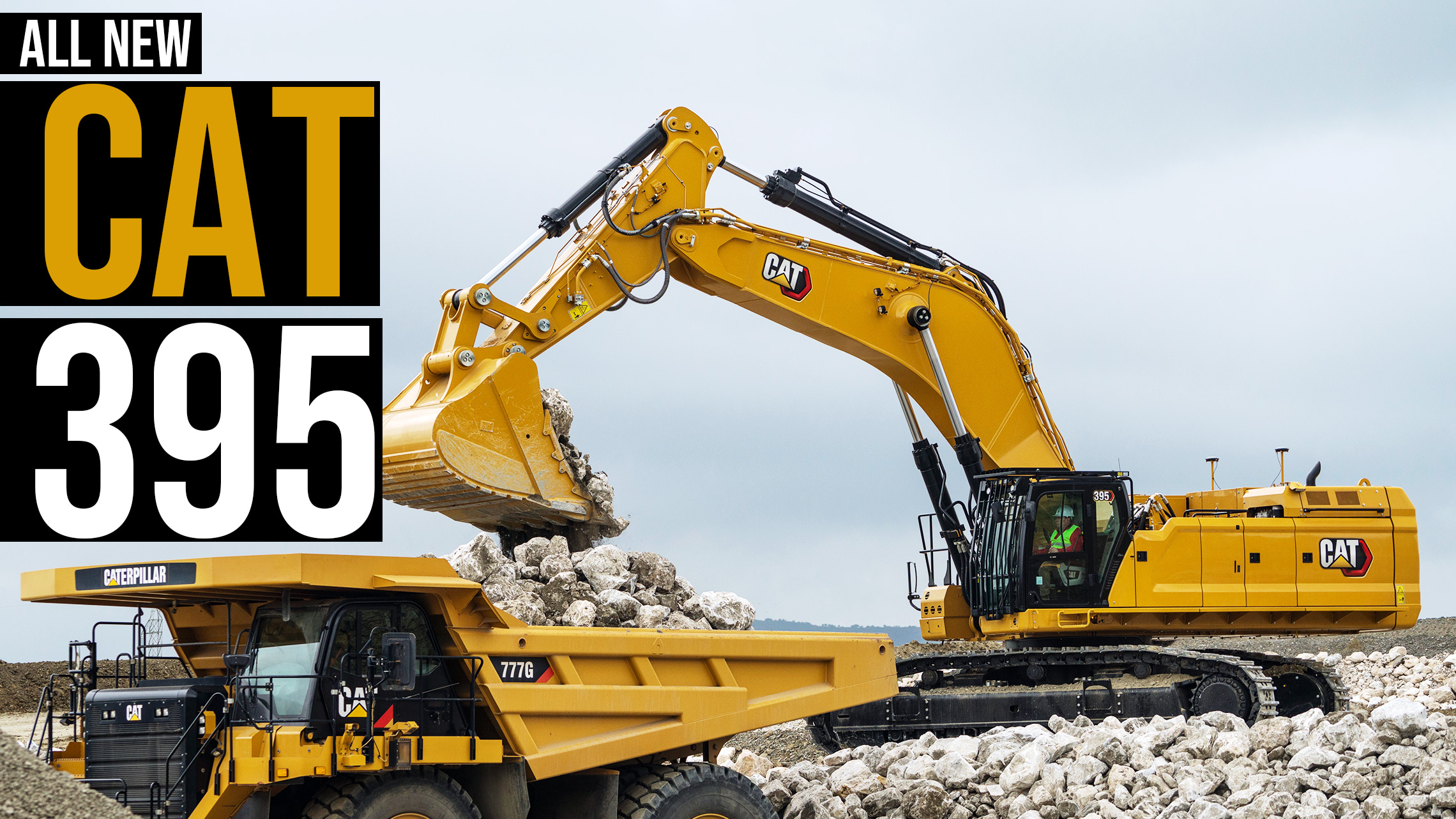 Cat Unveils New 395 Excavator Bigger, Stronger, Faster 390F