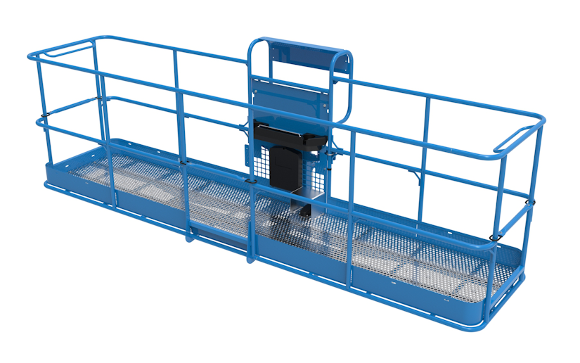 Genie's 13-foot platform for use with its S-65 XC telescopic boom lift
