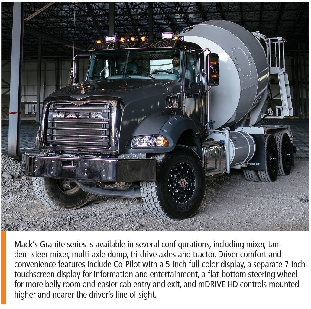 Mack's Granite truck 