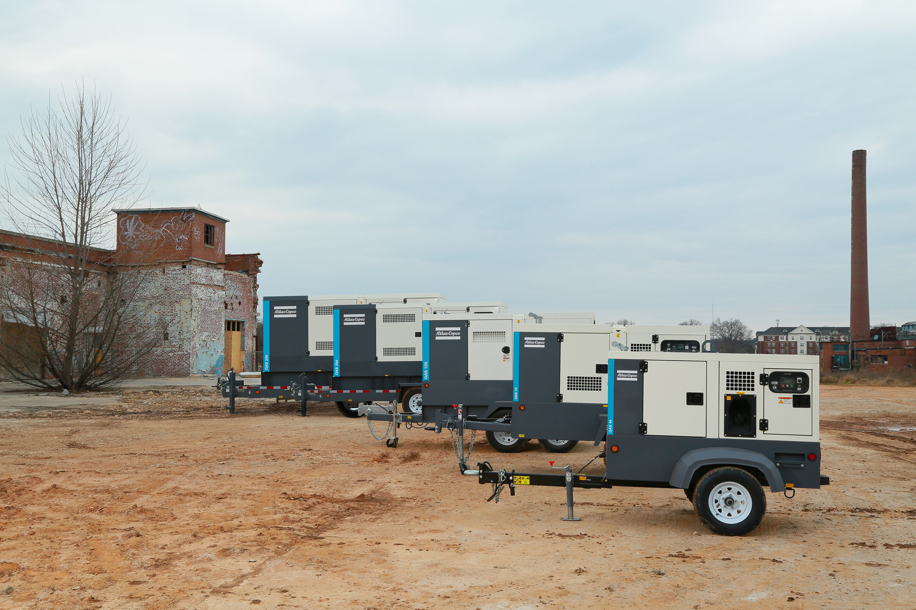 Atlas Copco's QAS generators 