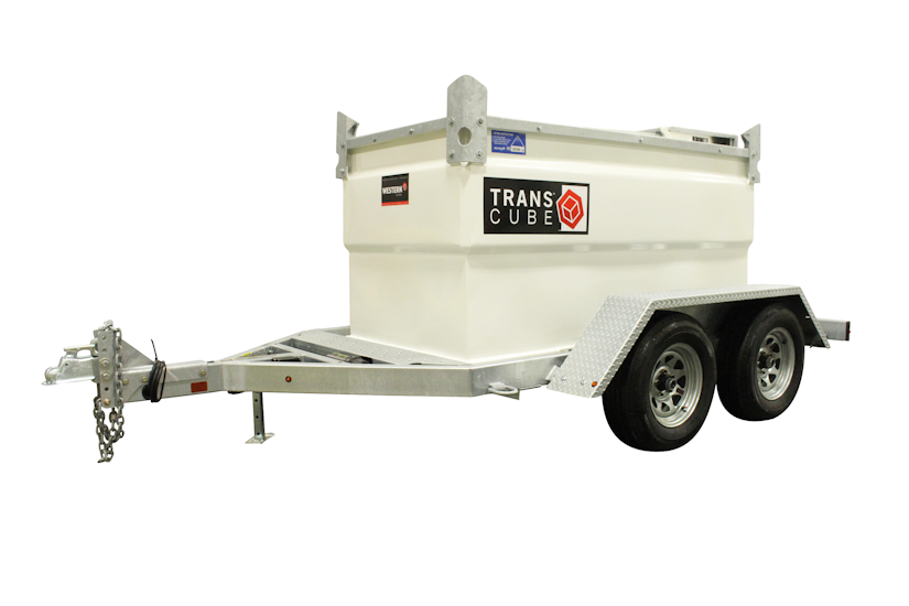 Western Global TransCube Cab mobile fuel tank